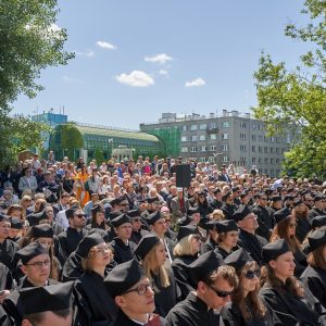 Uroczystość promocji doktorskiej i wręczenia gratulacji doktorom habilitowanym. Fot. M. Kaźmierczak/UW