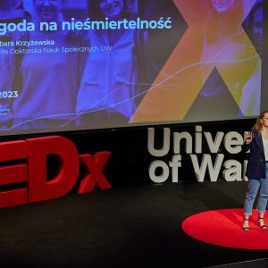 TEDx University of Warsaw 2023. Fot. Krystian Szczęsny/UW