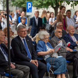 Obchody 79. rocznicy Powstania Warszawskiego na UW. Fot. Mirosław Kaźmierczak/UW