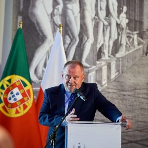 Wizyta prezydenta Portugalii na UW. Fot. Mirosław Kaźmierczak/UW