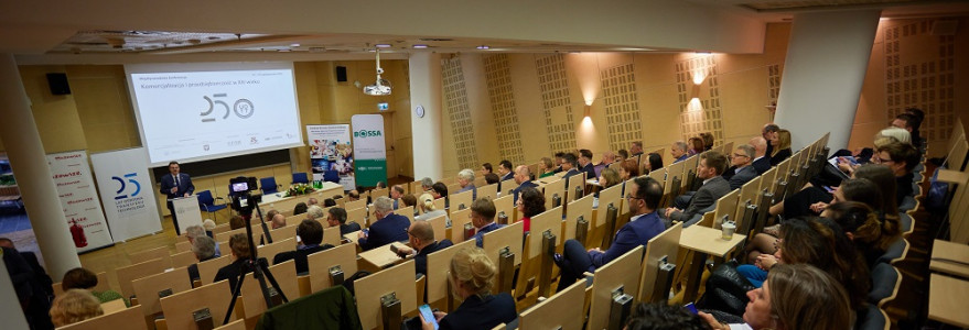 Konferencja podsumowująca dwudziestopięciolecie działalności UOTT UW. Fot. Krystian Szczęsny/UW