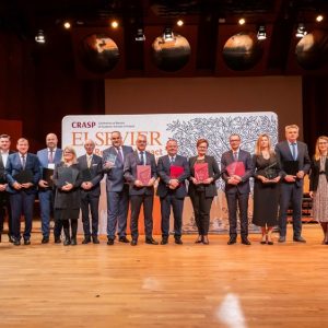 Gala wręczenia nagród Elsevier Research Impact Leaders Awards 2023. Źródło: Uniwersytet Łódzki