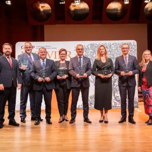 Gala wręczenia nagród Elsevier Research Impact Leaders Awards 2023. Źródło: Uniwersytet Łódzki