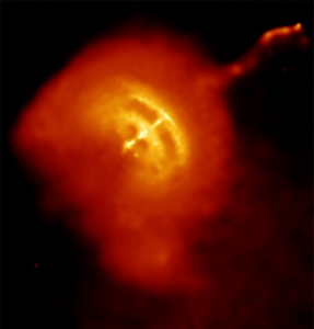 Pulsar Vela. Źródło: Wikimedia Commons