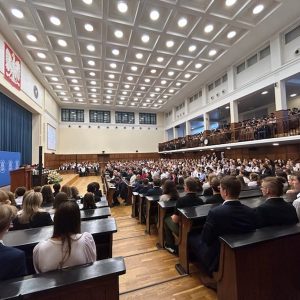 Inauguracja roku akademickiego 2023/2024 na Wydziale Prawa i Administracji UW. Źródło: WPiA UW