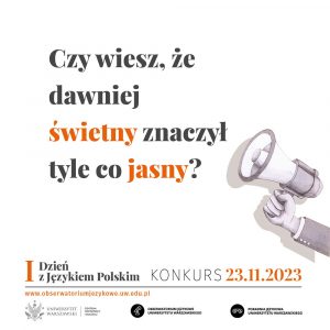 Infografika przygotowana przez Obserwatorium Językowe UW.