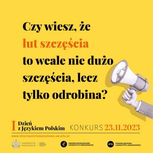 Infografika przygotowana przez Obserwatorium Językowe UW.