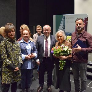 Spotkanie z rodziną Andrzeja Panufnika w BUW. Źródło: Oddział Promocji BUW