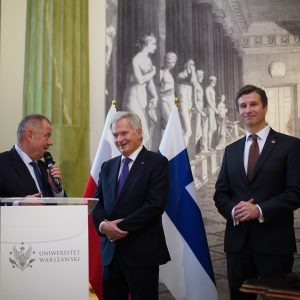 Wizyta prezydenta Republiki Finlandii. Fot. Mirosław Kaźmierczak/UW