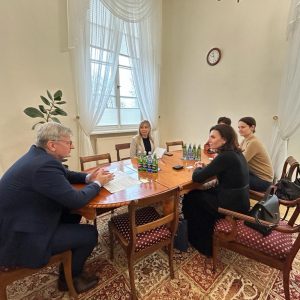 Wizyta delegacji z Charkowa. Fot. Biuro Promocji UW