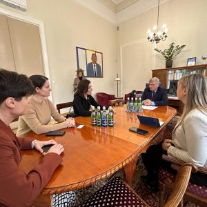 Wizyta delegacji z Charkowa. Fot. Biuro Promocji UW