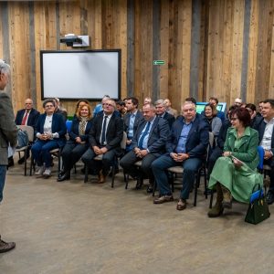 Otwarcie Mazurskiego Centrum Bioróżnorodności i Edukacji Przyrodniczej KUMAK w Urwitałcie. Fot. Mateusz Klimek