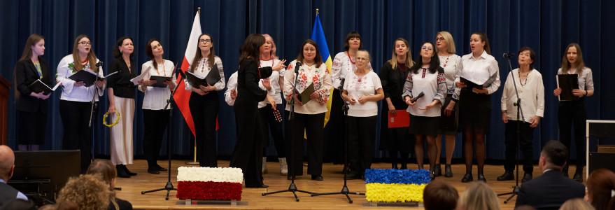 Konferencja podsumowująca program „UW dla Ukrainy”. Fot. WNE UW