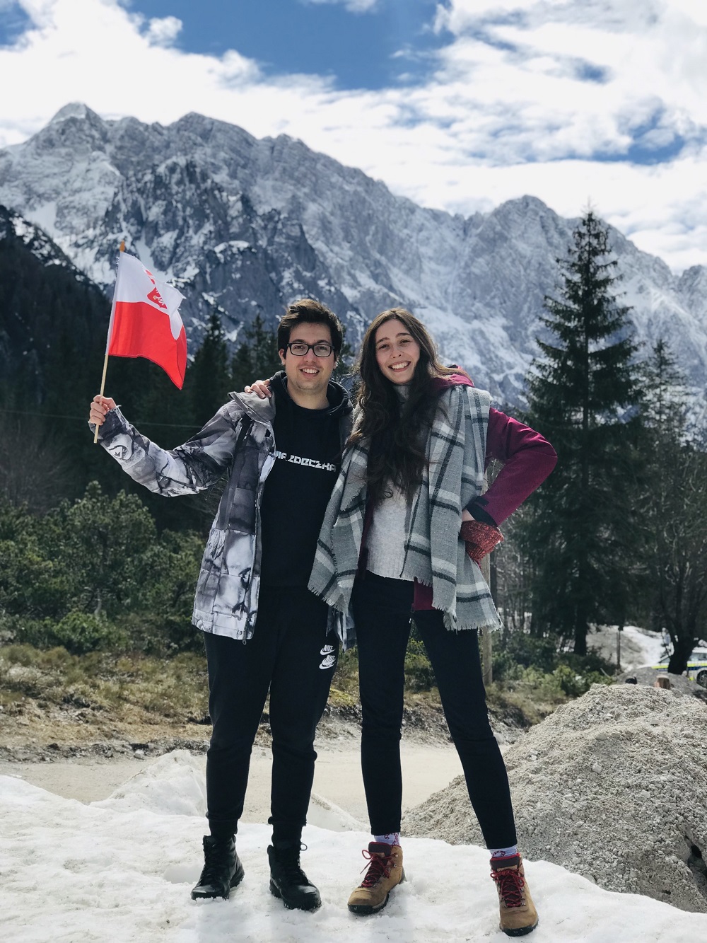 Stypendyści programu Erasmus+ na zdjęciach