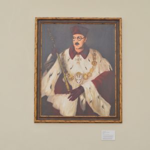 Portret rektorski prof. Jana Łukasiewicza. Fot. Mirosław Kaźmierczak/UW