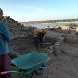 Wykopaliska w Starej Dongoli. Fot. Magdalena M. Woźniak/CAŚ UW