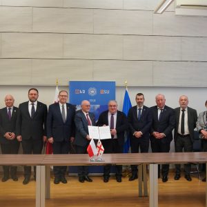 Wizyta delegacji UW w Gruzji. Fot. Tbilisi State University