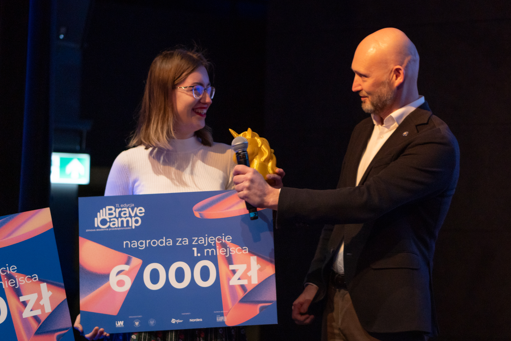 Trzy studentki UW na podium BraveCampu