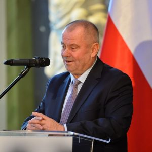 Wizyta Roberty Metsoli, przewodniczącej Parlamentu Europejskiego, na UW. Fot. Mirosław Kaźmierczak/UW