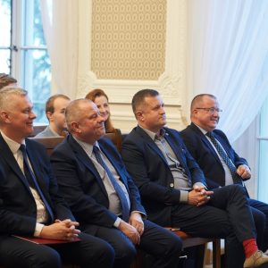 Wizyta ministra Tomasza Siemoniaka na UW. Fot. Mirosław Kaźmierczak/UW