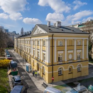 Przebudowa budynku Porektorskiego. Fot. UW