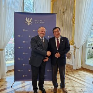 25 marca Uniwersytet Warszawski zawarł porozumienie z południowokoreańskimi uczelniami KEPCO International Nuclear Graduate School (KINGS) i Pusan National University (PNU) oraz Korea Nuclear Association for International Cooperation (KNA). Fot. Dominika Frąk-Dudzińska/BWZ UW