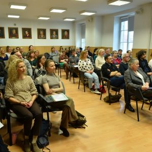 Uroczysta inauguracja studiów podyplomowych z bibliotekoznawstwa dla pracowników UW. Fot. Mirosław Kaźmierczak/UW