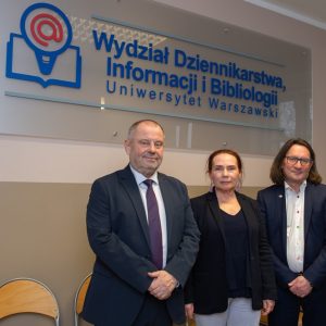 Uroczysta inauguracja studiów podyplomowych z bibliotekoznawstwa dla pracowników UW. Fot. Mirosław Kaźmierczak/UW