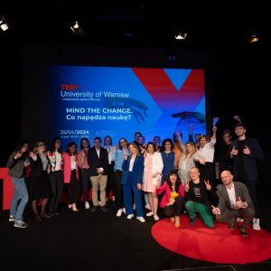 TEDx University of Warsaw. Fot. Mirosław Kaźmierczak/UW