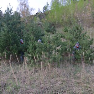 Analogowa baza kosmiczna. Fot. Koło Naukowe Geofizyki UW