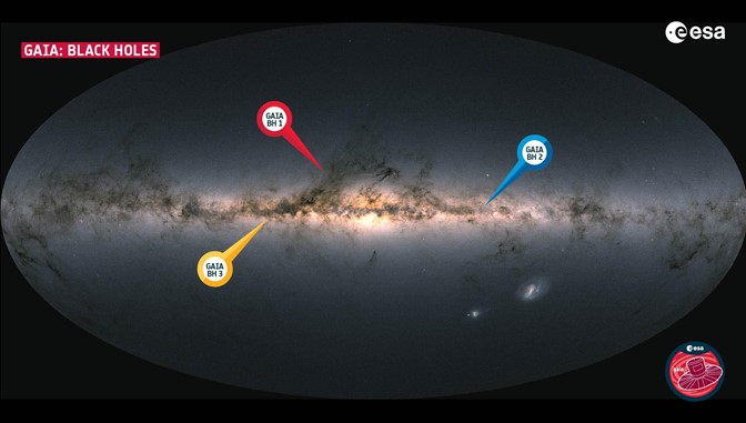 Czarne dziury z misji Gaia