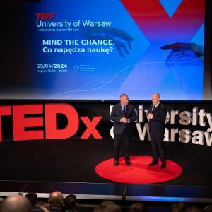 TEDx University of Warsaw. Fot. Mirosław Kaźmierczak/UW