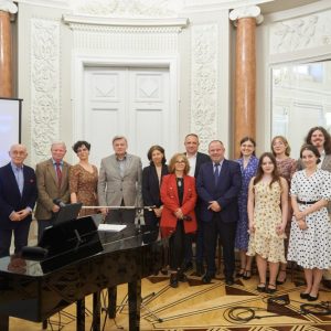 Spotkanie „Warszawskie adresy Jerzego Wasowskiego”. Fot. Mirosław Kaźmierczak/UW