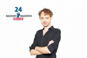Finalista konkursu dr Piotr Sadzik z Wydziału Polonistyki UW. Fot. Leszek Zych/POLITYKA