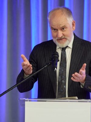 Wykład prof. Jana Zielonki. Fot. Krystian Szczęsny