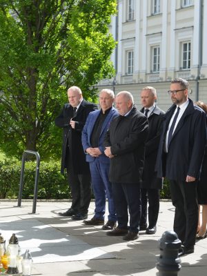 Żałoba na UW. Fot. Mirosław Kaźmierczak/UW