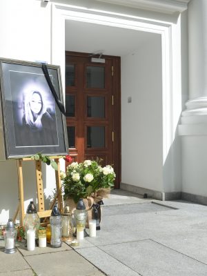 Żałoba na UW. Fot. Mirosław Kaźmierczak/UW