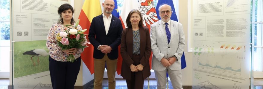 Wystawa Wydziału Geografii i Studiów Regionalnych. Fot. Krystian Szczęsny/UW