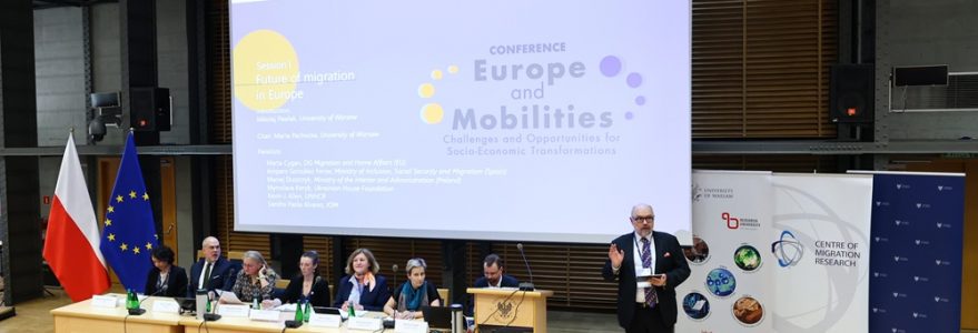 Konferencja Europe and Mobilities na UW. Fot. Krystian Szczęsny