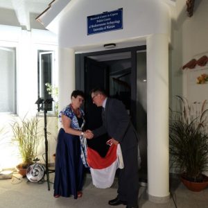 Otwarcie stacji w Pafos. Fot. CAŚ UW