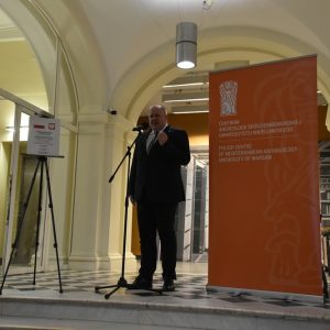 Wernisaż wystawy o 60-leciu badań na Cyprze. Fot. Barbara Szymańska/CAŚ UW