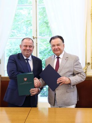 Porozumienie z Urzędem Marszałkowskim Województwa Mazowieckiego w Warszawie . Fot. Krystian Szczęsny/UW