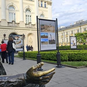 Wernisaż wystawy o 60-leciu badań na Cyprze. Fot. Barbara Szymańska/CAŚ UW