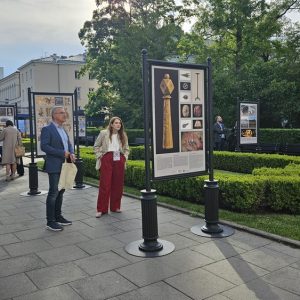 Wernisaż wystawy o 60-leciu badań na Cyprze. Fot. Barbara Szymańska/CAŚ UW