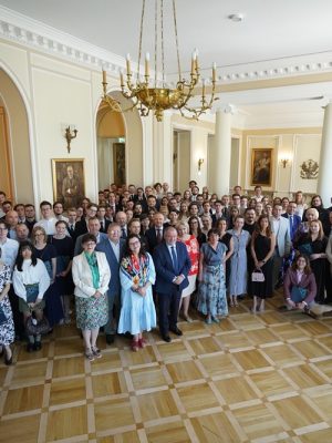Rozdanie nagród na Start. Fot. Mirosław Kaźmierczak/UW