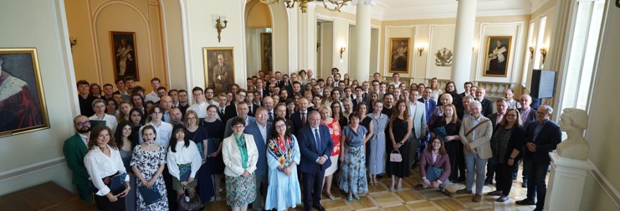 Rozdanie nagród na Start. Fot. Mirosław Kaźmierczak/UW