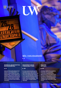 Przejdź do pisma uczelni "UW" (nr 2/115, 2025).