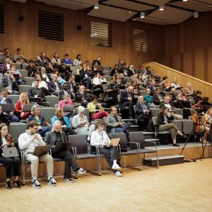 Przyszłość edukacji w dobie AI. Fot. DELab UW