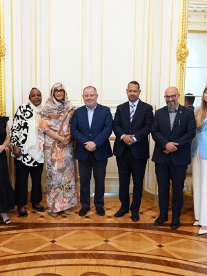 Spotkanie z ambasador Sudanu. Fot. Biuro Promocji UW