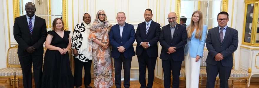 Spotkanie z ambasador Sudanu. Fot. Biuro Promocji UW